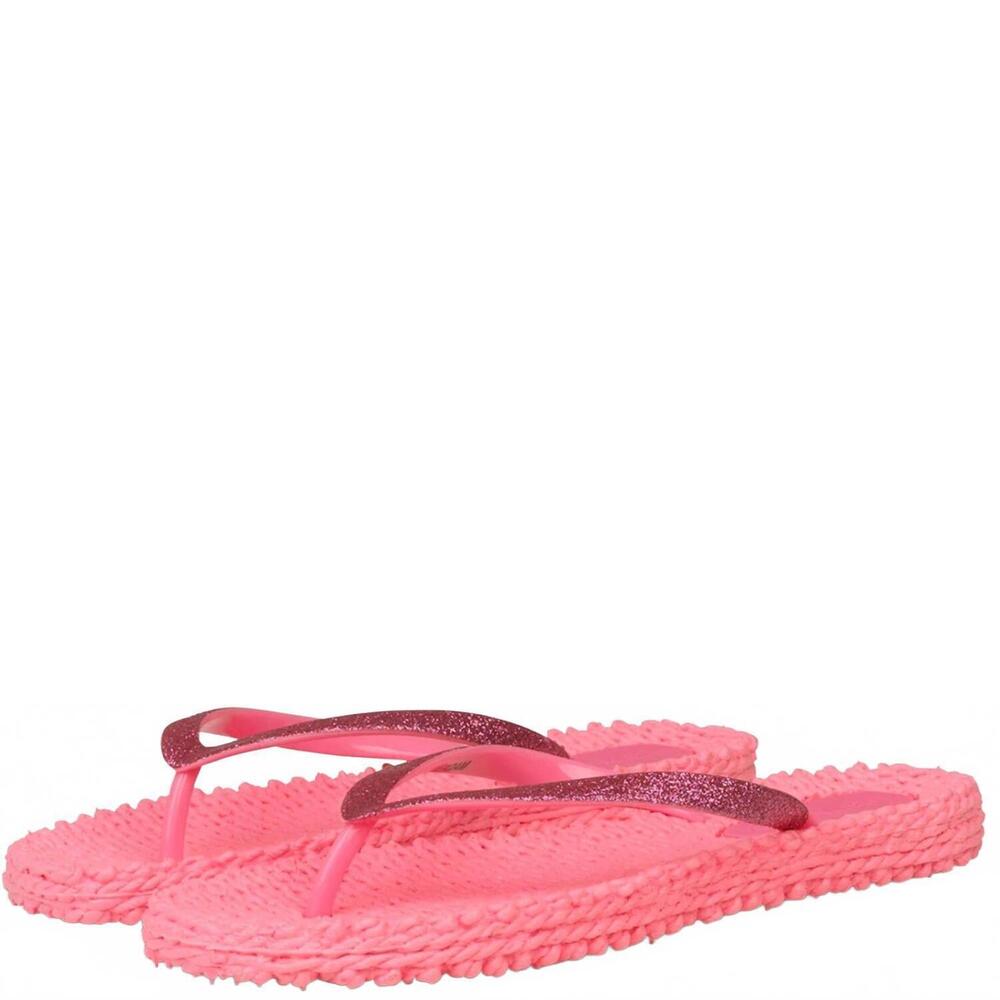NEW ILSE JACOBSEN women's cheerful flip flops in pink
